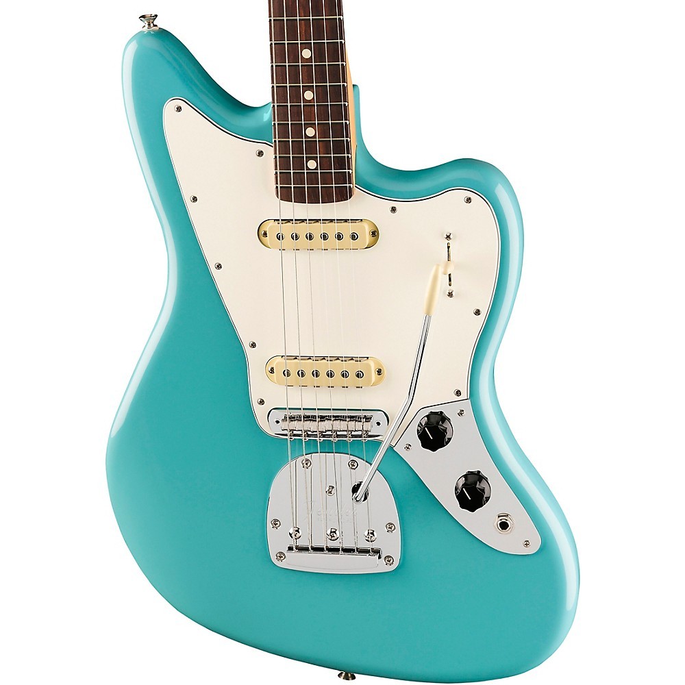Fender Player II Jaguar Rosewood Fingerboard Electric Guitar Aquatone Blue