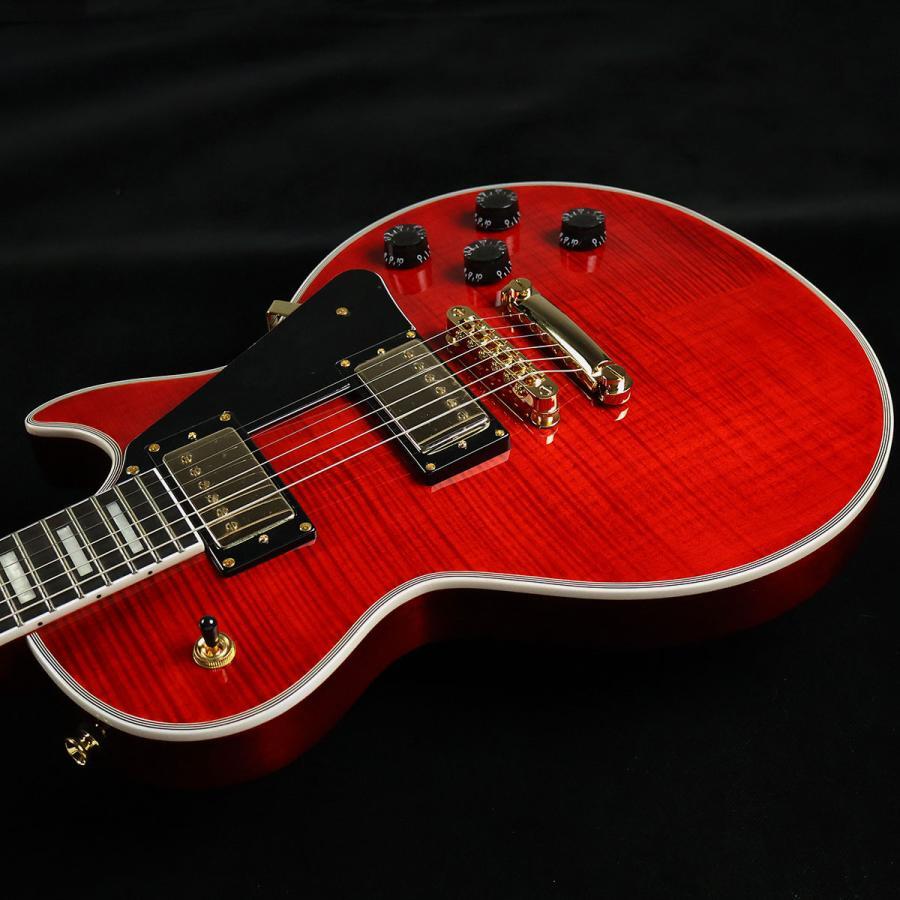 Bacchus DUKE-CTM-FM ST-RED Les Paul type electric guitar with gig bag