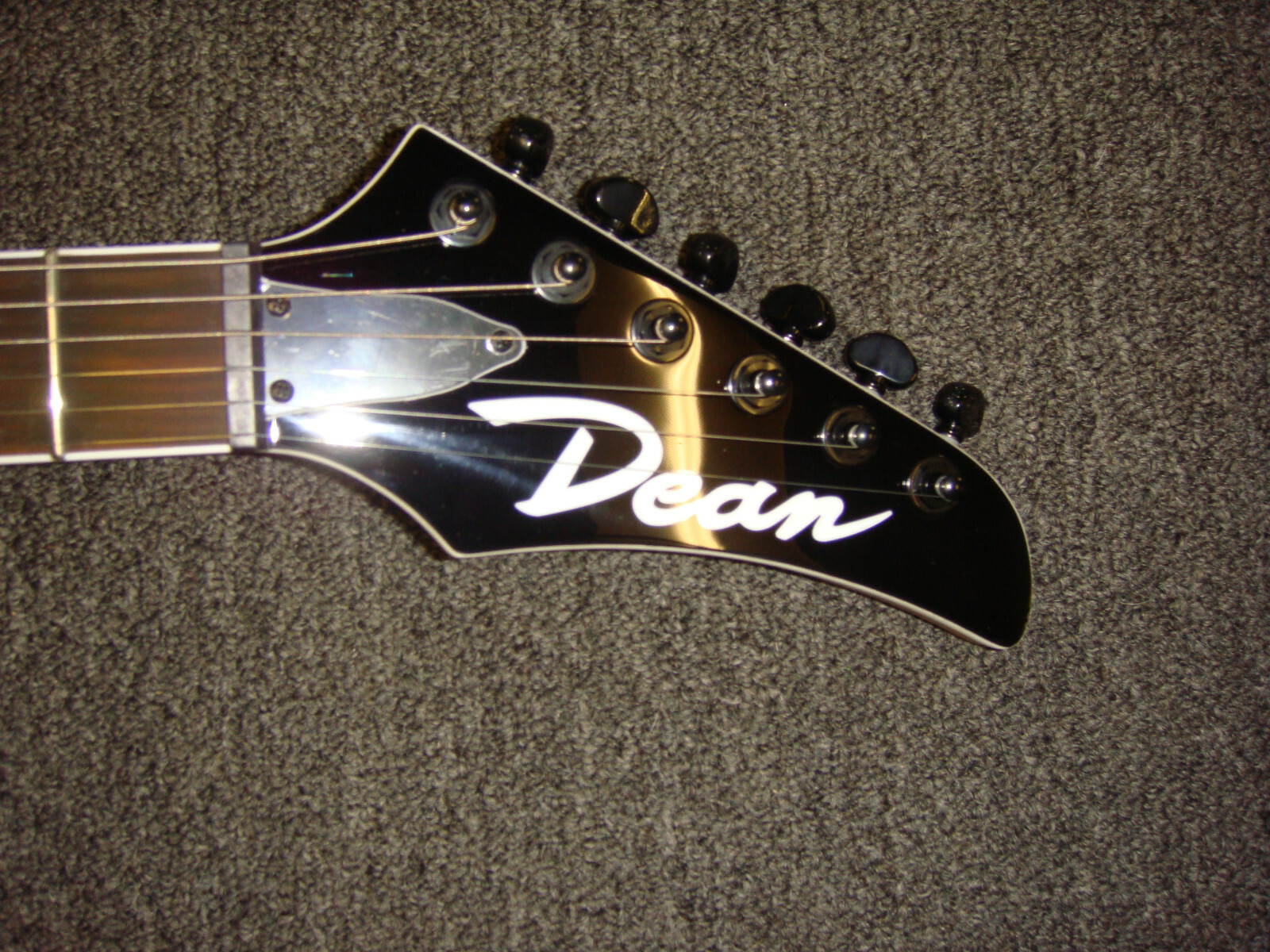 Dean Modern 24 Select Flame Top Electric Guitar Transparent Cherry