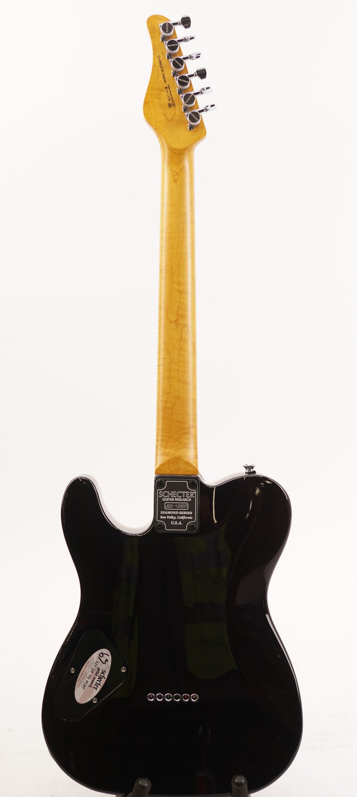 Schecter PT Classic Electric Guitar (Transparent Black Burst)