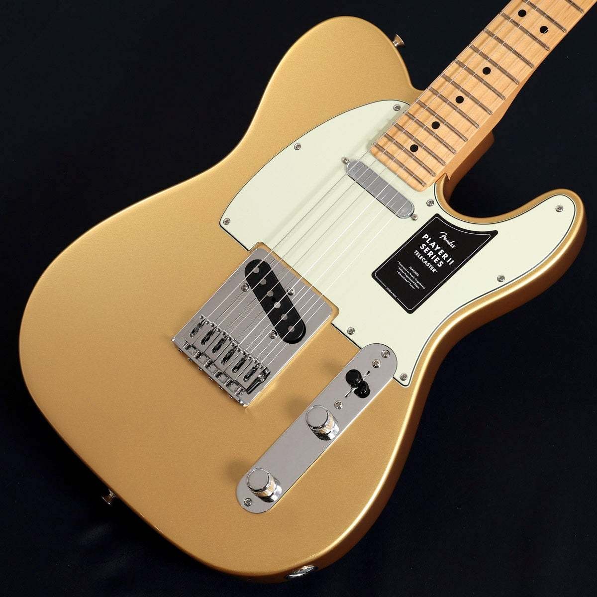 Fender 75th Anniversary Player II Telecaster Maple Aztec Gold [3.66kg] #GG5r7