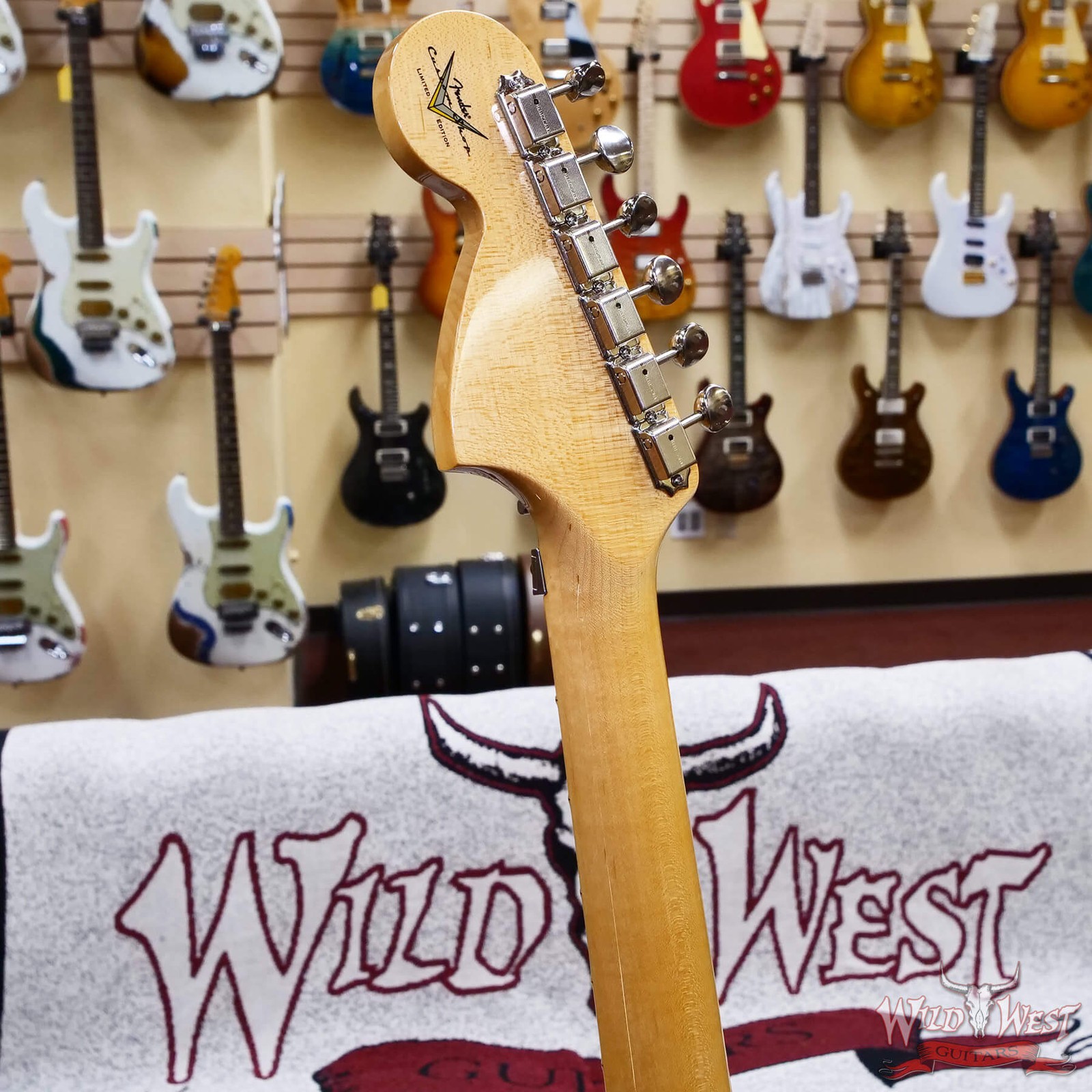 Fender Custom Shop Wild West Lightning Stratocaster Floyd Rose HSS NOS Black