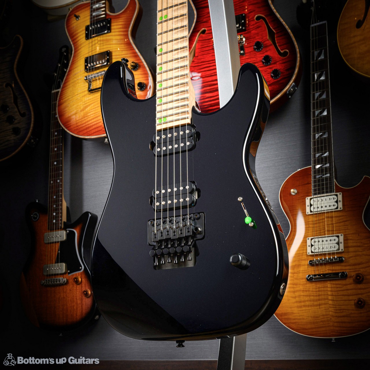 David Thomas McNaught Street Lethal Electric Guitar Black Used