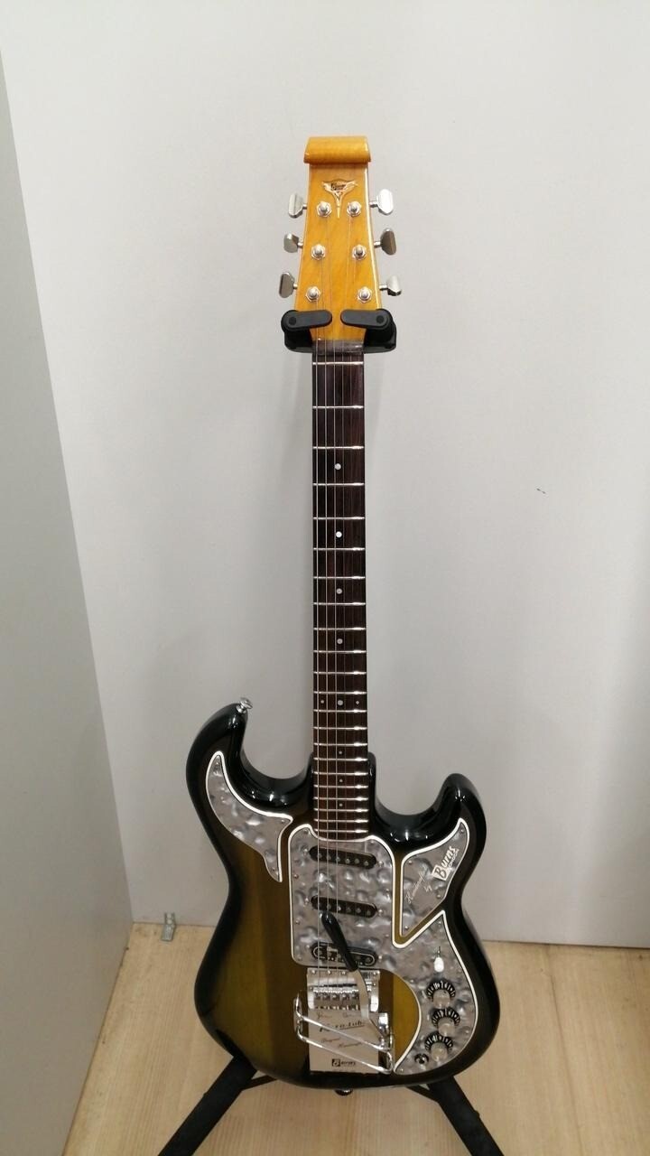 Burns The Burns London Legend Black Made in UK ST Type Electric Guitar