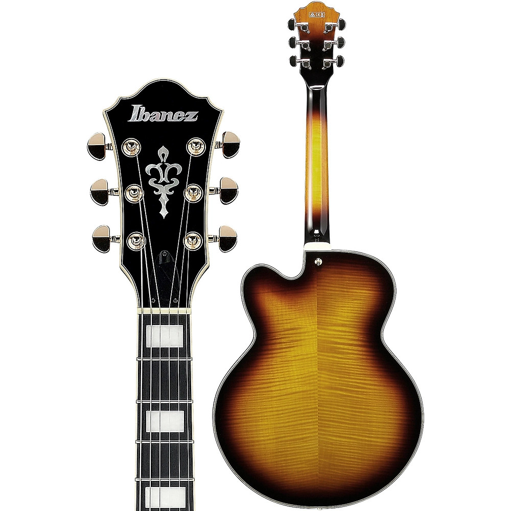 Ibanez AF95FM Artcore Expressionist Electric Guitar Antique Yellow Sunburst