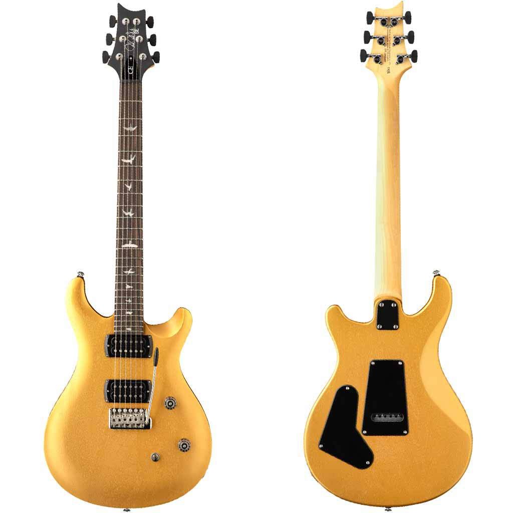 PRS SE CE 24 Standard Satin Electric Guitar – Metallic Gold