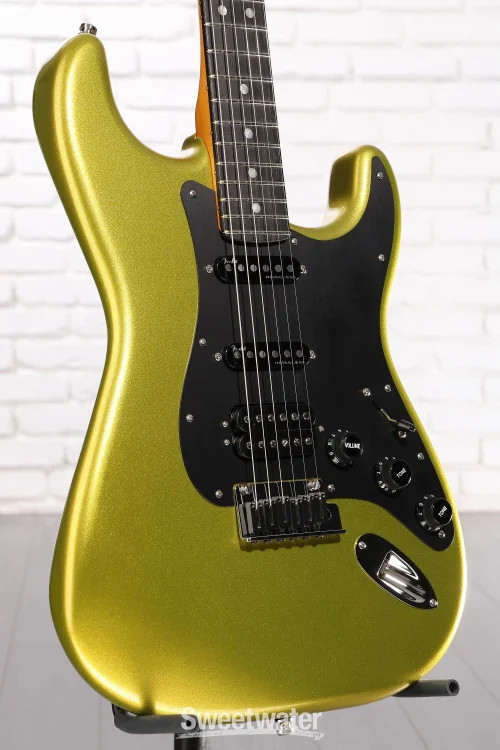Fender American Ultra II Stratocaster HSS Electric Guitar – Solar Flare with
