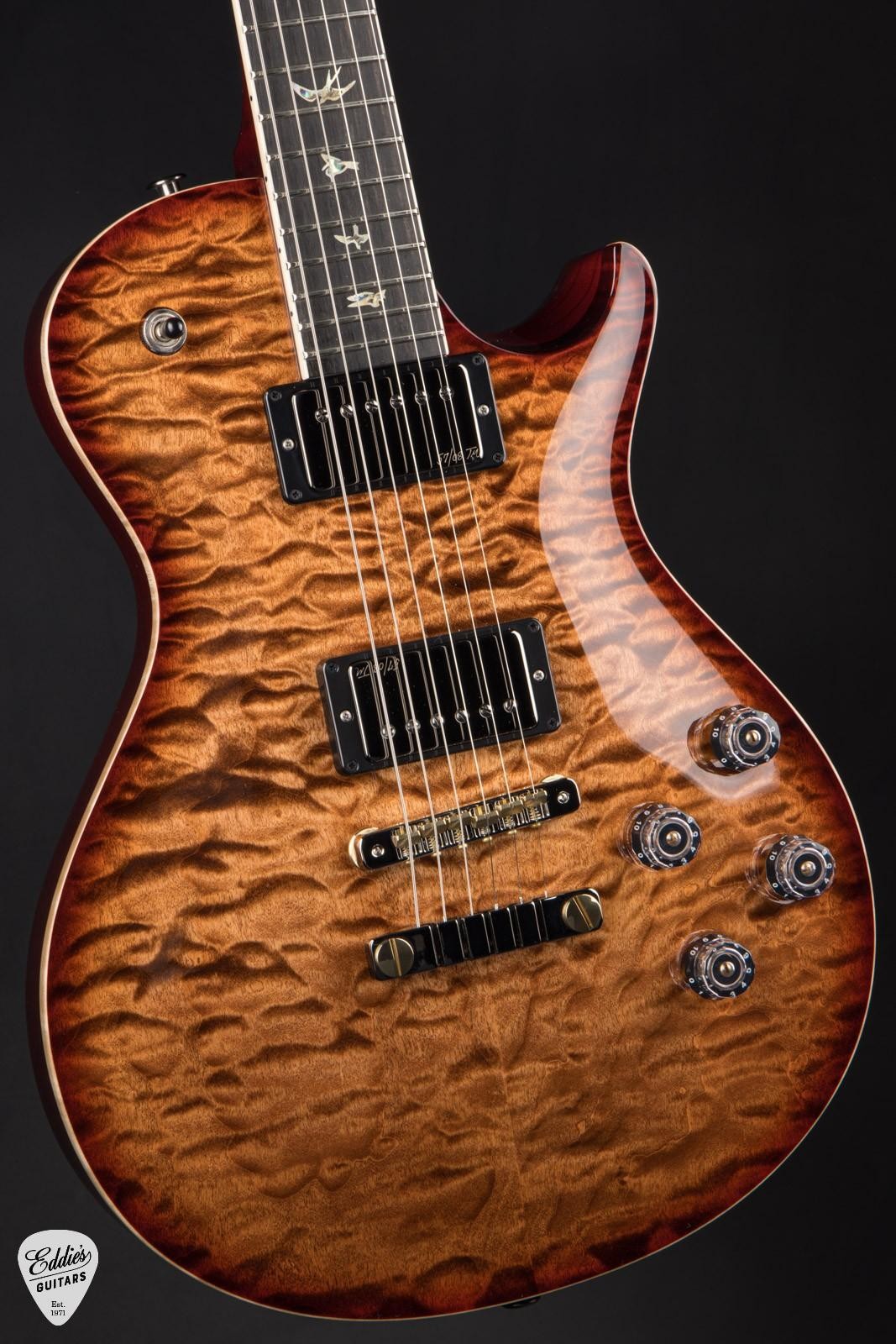 PRS Eddie’s Guitars Wood Library McCarty 594 Singlecut Copperhead Burst