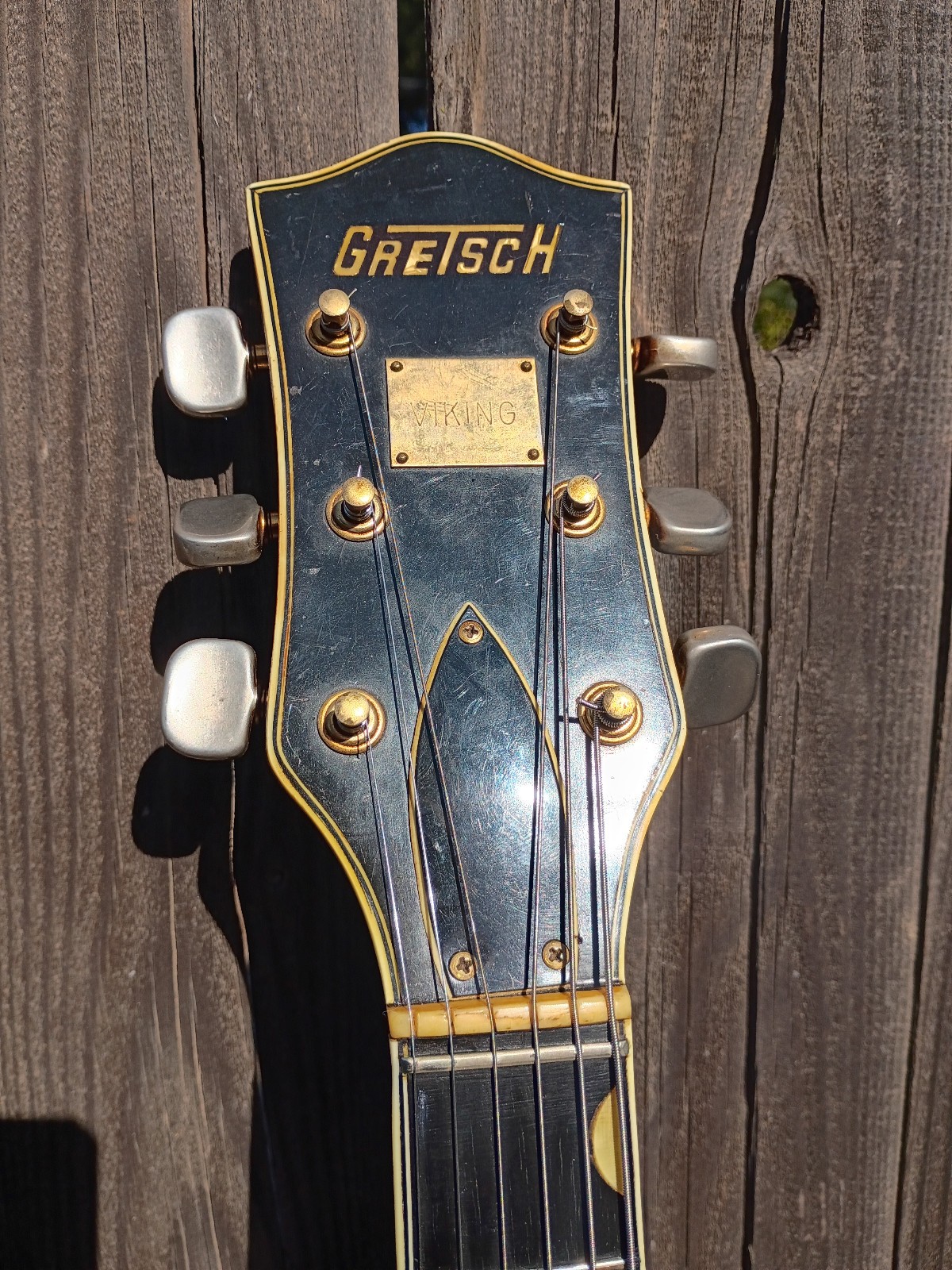 1967 Left Handed Gretsch 6187 Viking Rare!