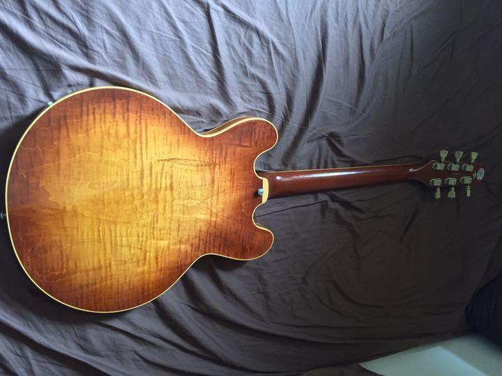 Electric Guitar Heritage H-540 ALM SB Semi-Hollow Sunburst Limited Edition