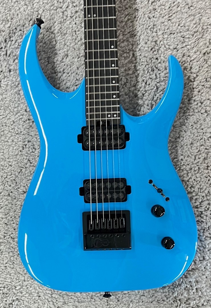 Jackson PRO PLUS SERIES SIGNATURE MISHA MANSOOR JUGGERNAUT ET6 Elec Guitar -Blue