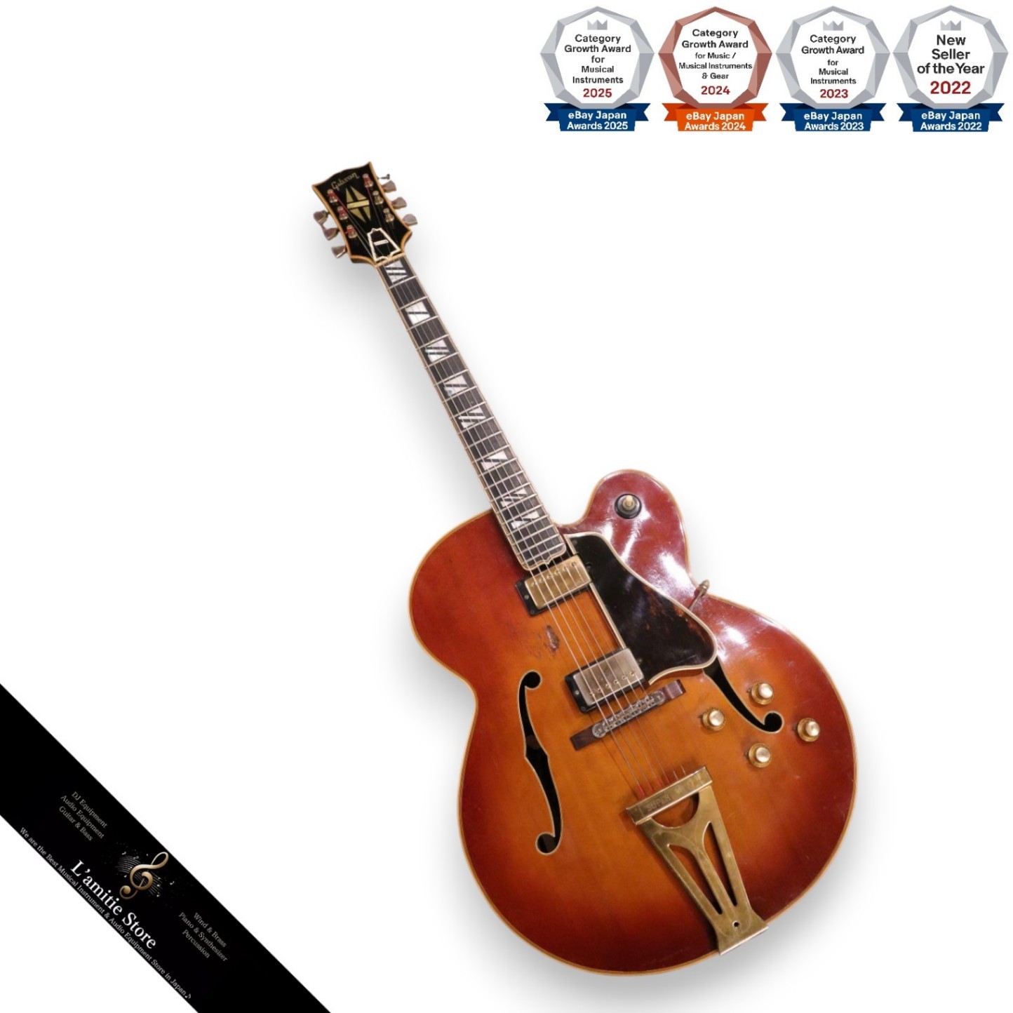 Gibson Super 400CES 1970 Acoustic Electric Guitar Vintage Music Instrument