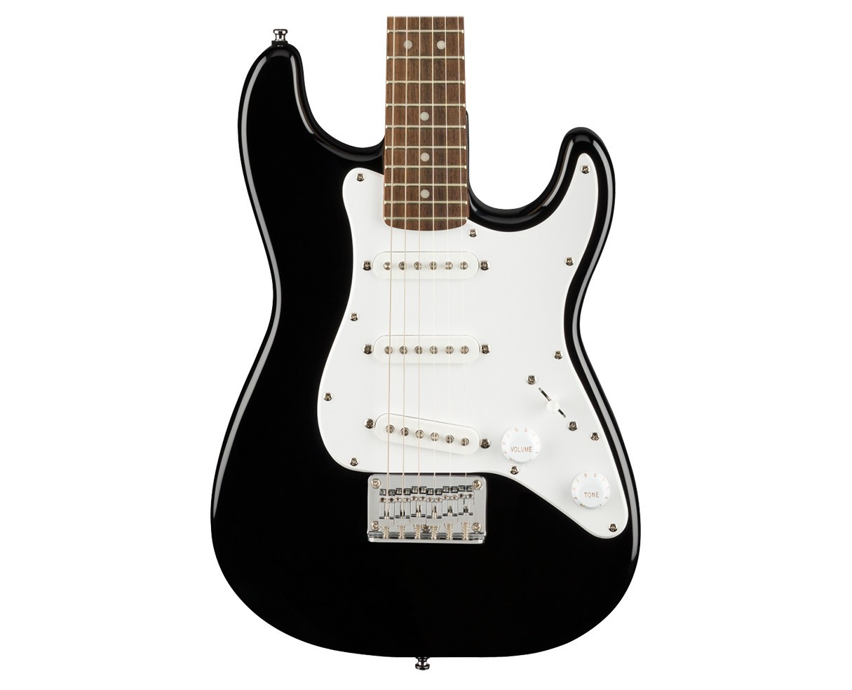 Used Squier Mini Strat – Black w/ Laurel Fingerboard