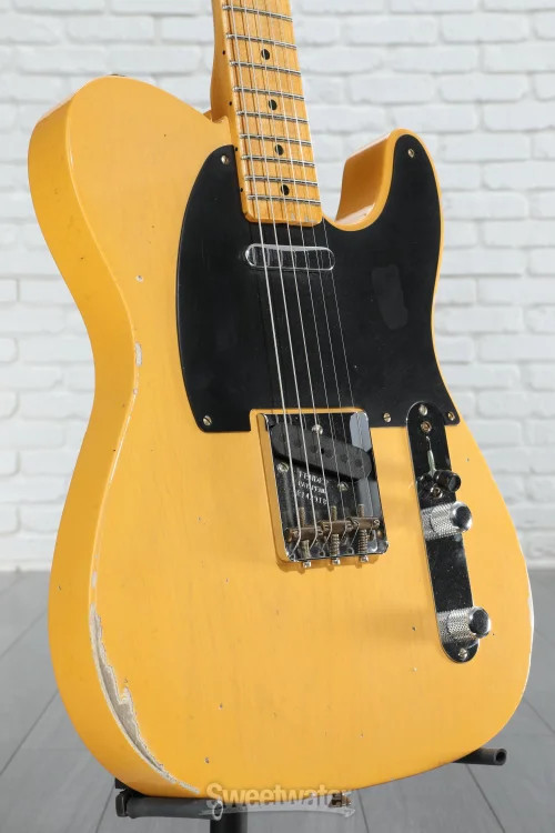 Fender Custom Shop 1951 Nocaster Relic Electric Guitar – Faded Aged Nocaster