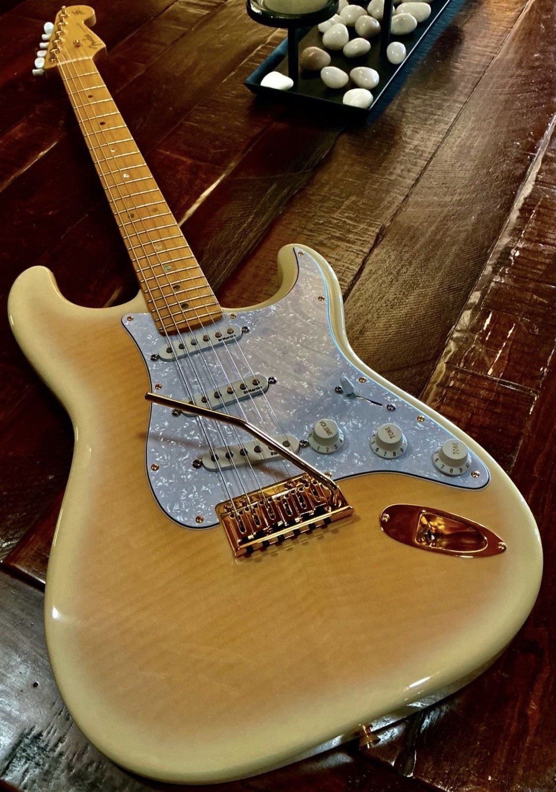 ‘07 Fender | Strat | Richie Kotzen Sig | Mary Kaye Style See-Thru White | Japan