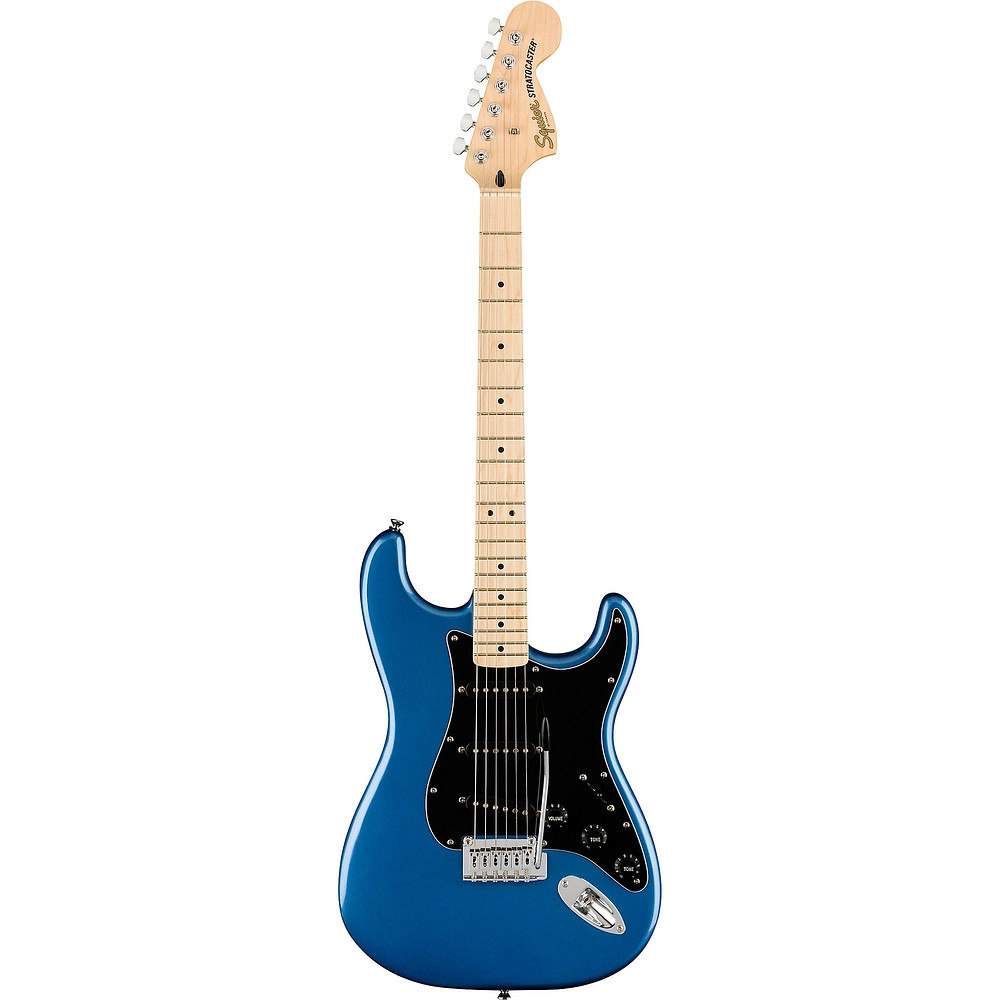 Squier Affinity Series Stratocaster Maple Fingerboard Guitar Lake Placid Blue