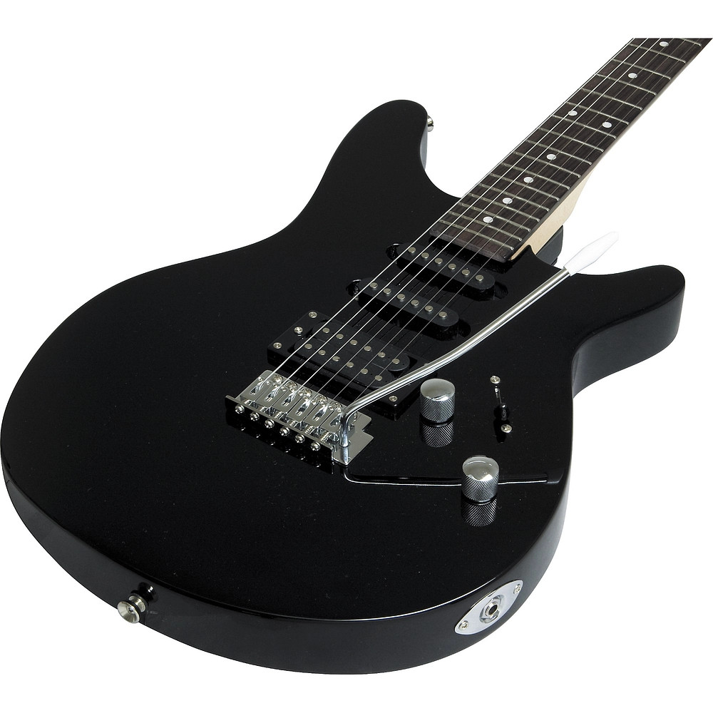 Rogue RR100 Rocketeer Electric Guitar Black