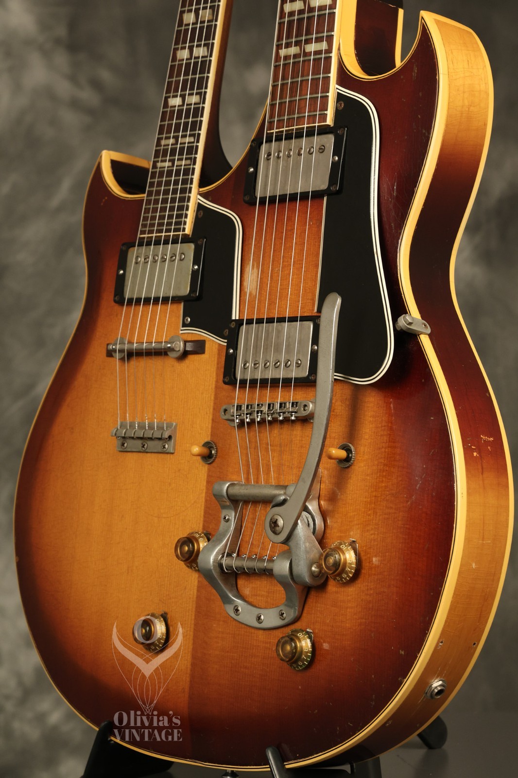 1959 Gibson Double Mandolin EMS-1235 Doubleneck w/factory Bigsby Sunburst