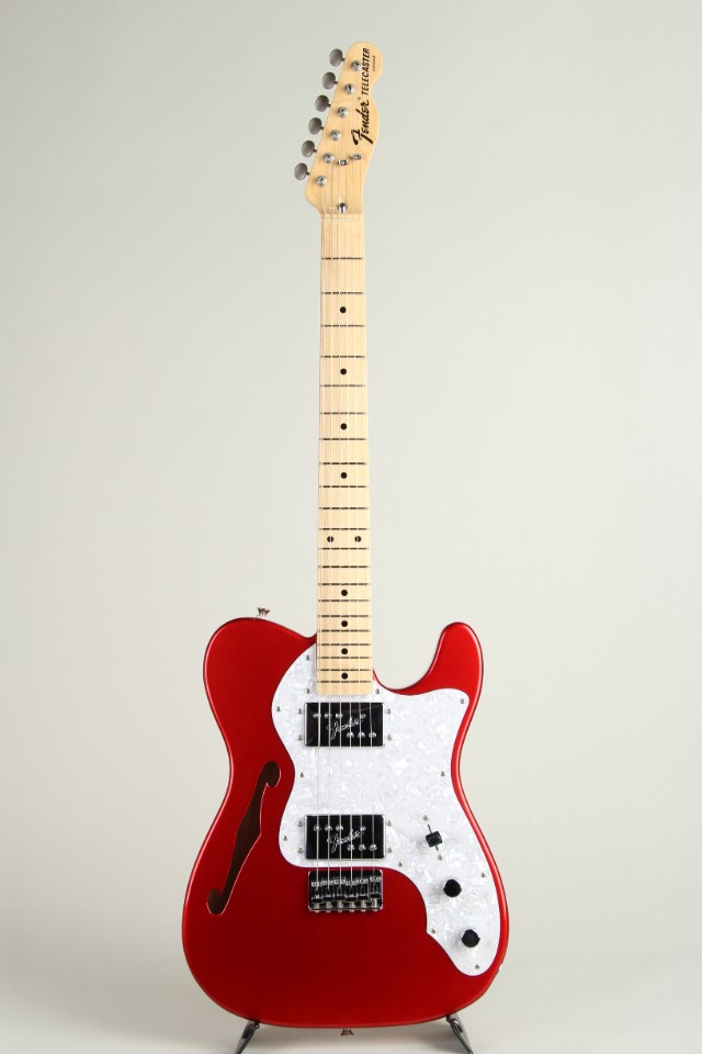 Fender Japan TN72 Thinline Candy Apple Red 2014 Ash HH Electric Used