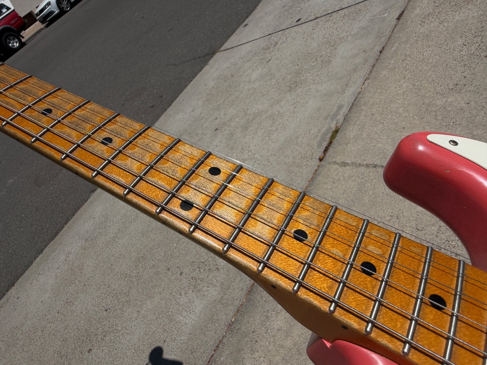 Fender Custom Shop Masterbuilt Todd Krause 56 Relic Stratocaster Fiesta Red