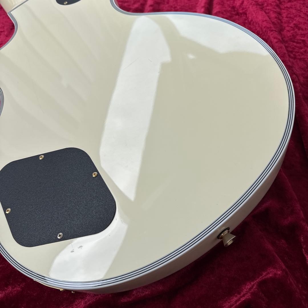 Maison Les Paul Custom LPC White Guitar