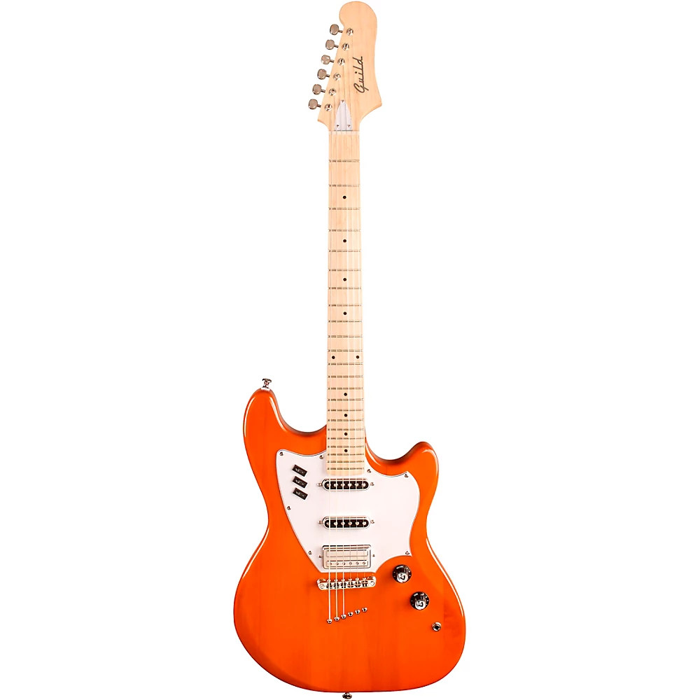 Guild Surfliner Solidbody Electric Guitar Sunset Orange