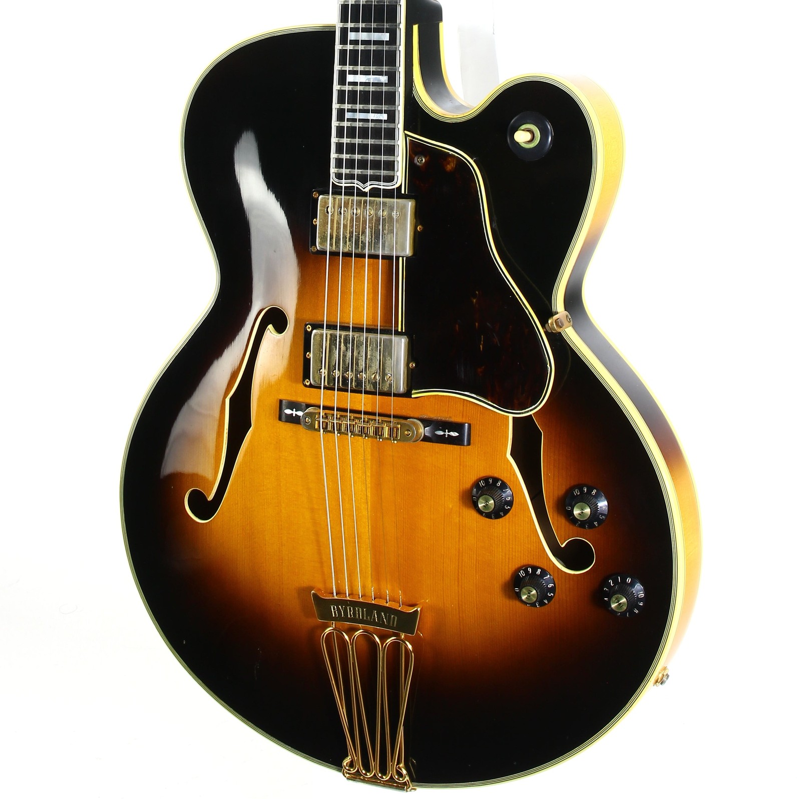 Gibson Byrdland Thinline Hollowbody Archtop Electric Guitar 1978 Tobacco