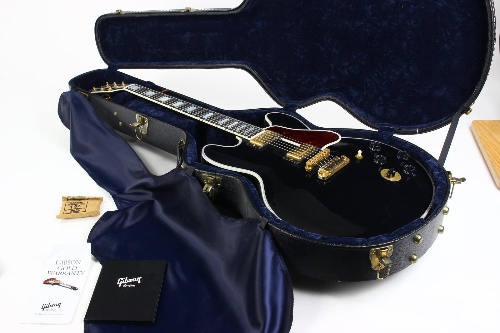 2011 Gibson Custom BB King Lucille Black | Ornate Crown Headstock Inlay ES 355