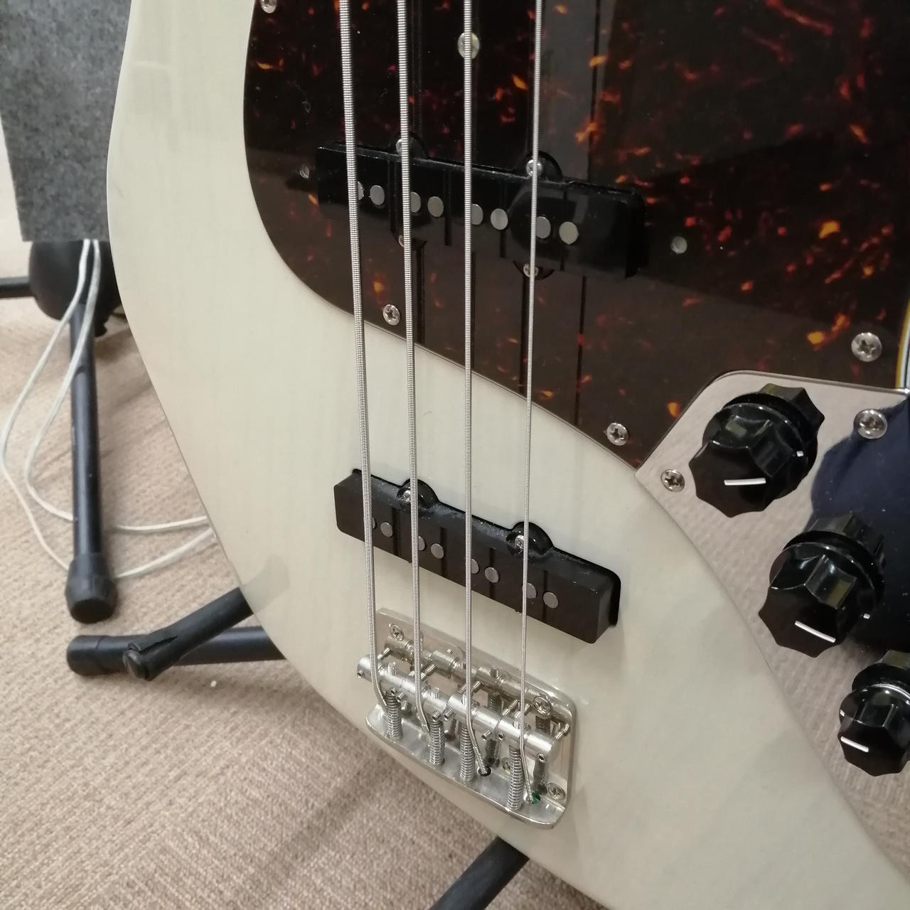 Momose MJB-TWBM/BM Thermo Birdseye Maple 1P Ash Jazz Bass Limited Edition JP