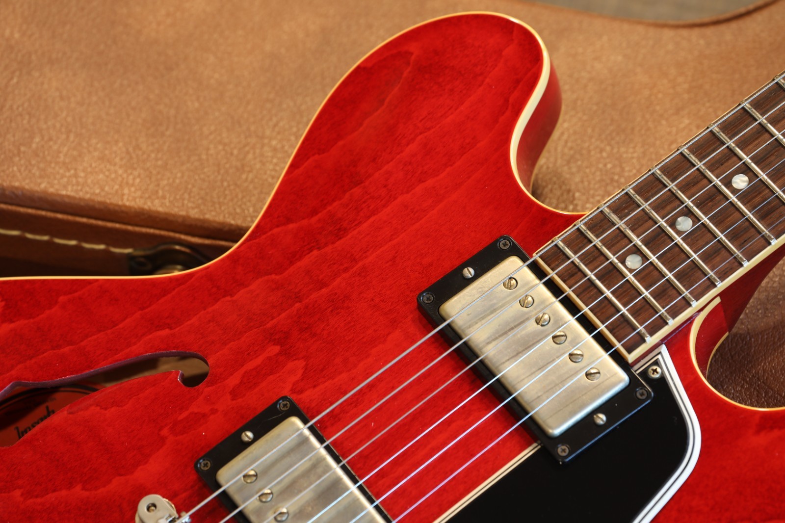Minty! 2016 Gibson ’61 Warren Haynes ES-335 Guitar Figured Cherry + COA OHSC