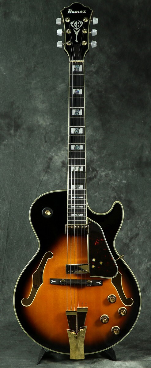 Ibanez GB10SE-BS George Benson Signature Model Brown Sunburst with hard case