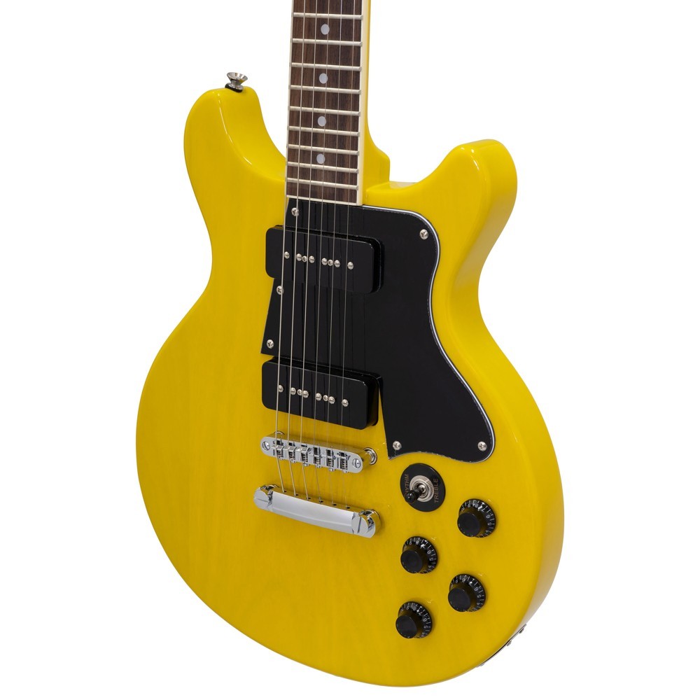 [Blitz by Aria] BLP-SPL/DC YL Les Paul Special DC Type Nato Electric Guitar