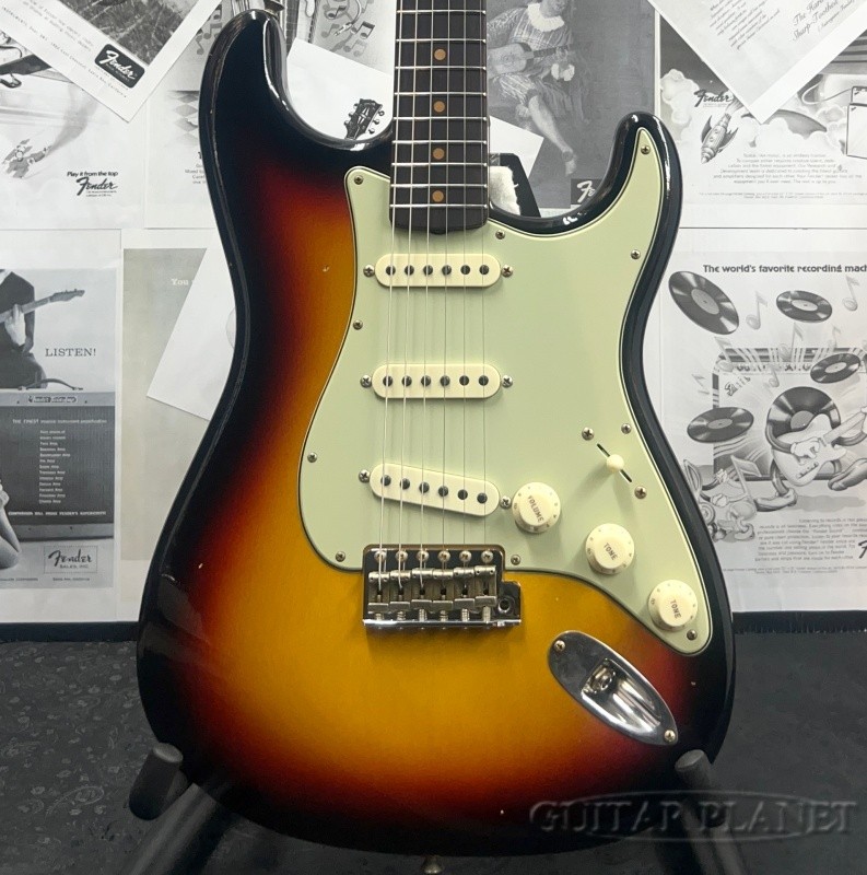 Fender Custom Shop 1960 Stratocaster Journeyman Relic -3 Color Sunburst- 2024USE