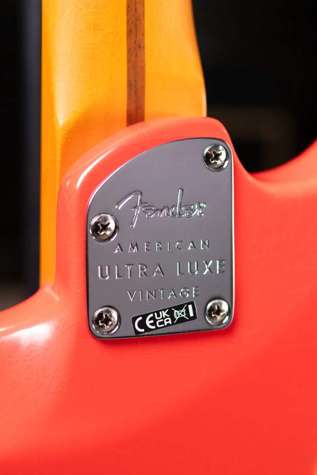 Fender American Ultra Luxe Vintage ’60s Stratocaster HSS Electric Guitar – Fiest