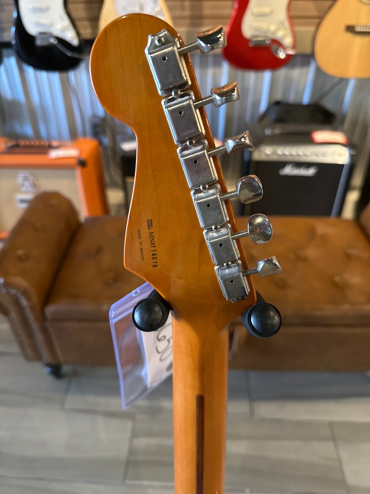 FENDER 1999 50’S CLASSIC SERIES STRATOCASTER CUSTOM FIESTA RED