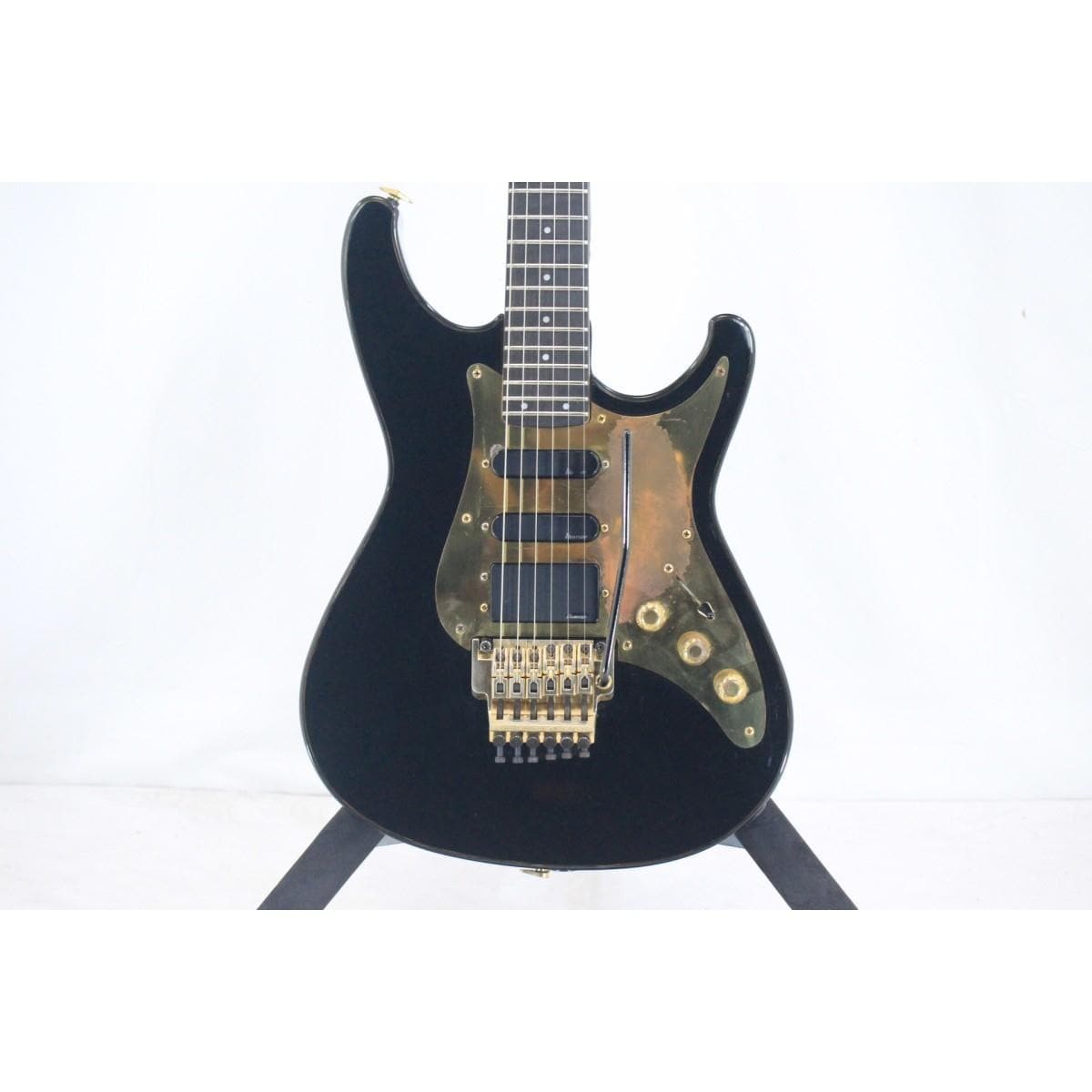 IBANEZ RG1200 Used Maple+Basswood body Black w/Soft case