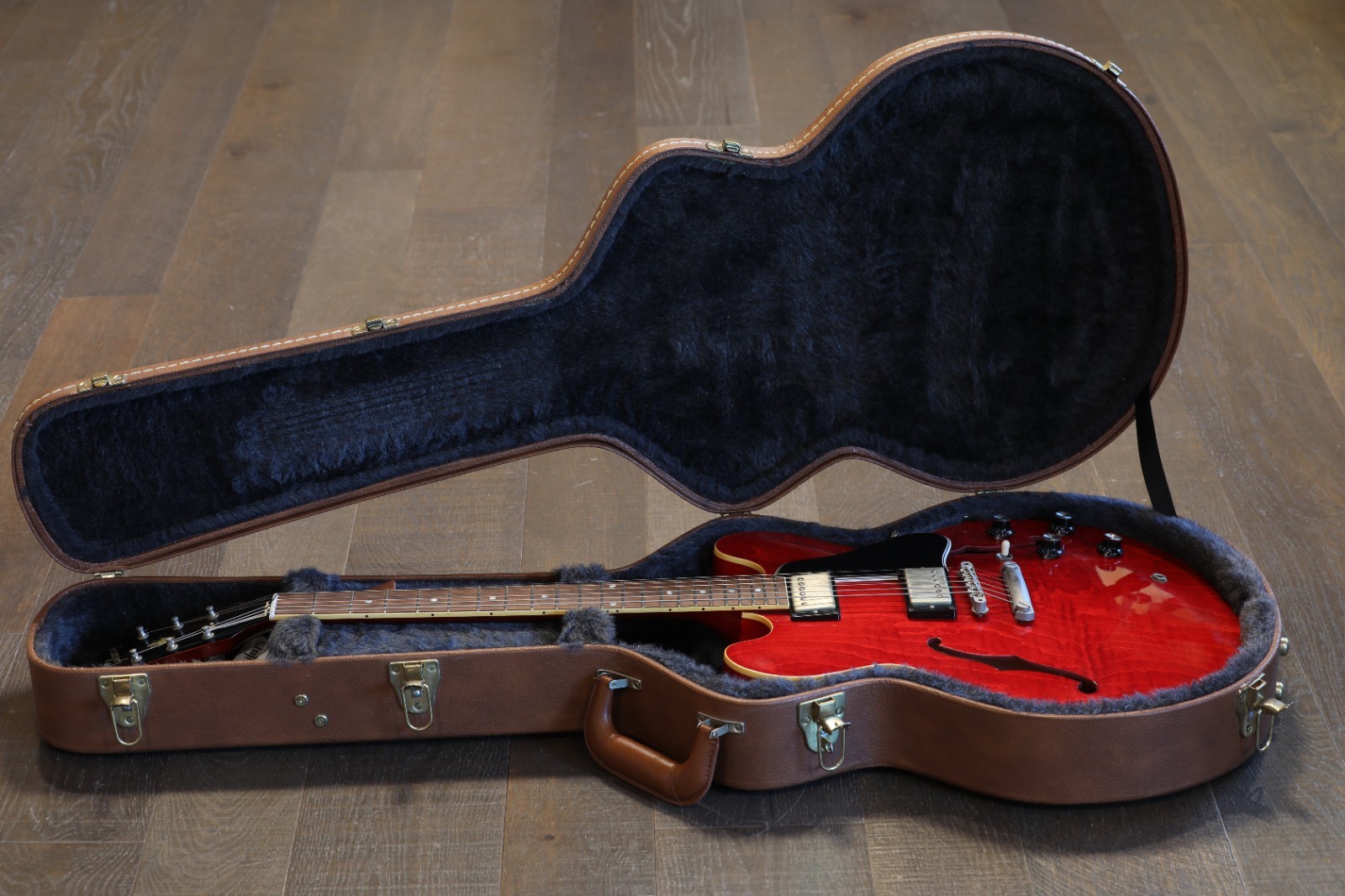 Minty! 2016 Gibson ’61 Warren Haynes ES-335 Guitar Figured Cherry + COA OHSC