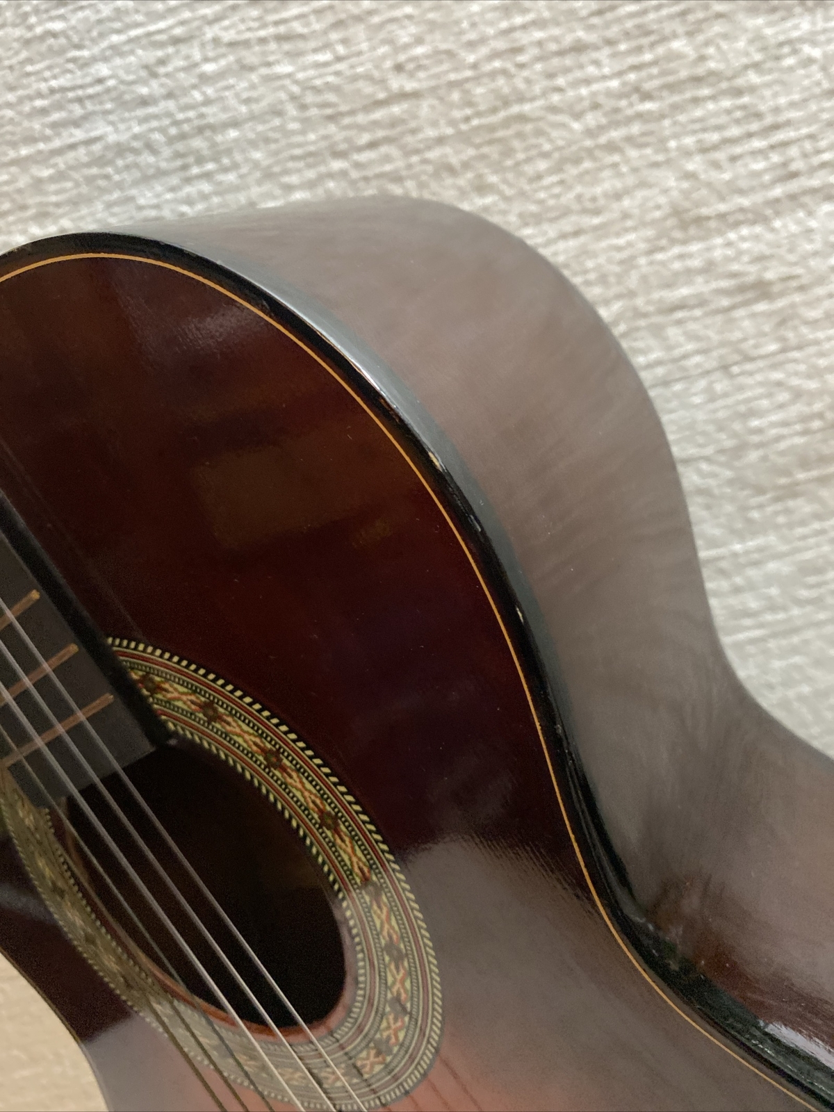 Franciscan CN-3 Classic Acoustic Guitar Korea 6 Strings WORKS Vintage Darkburst