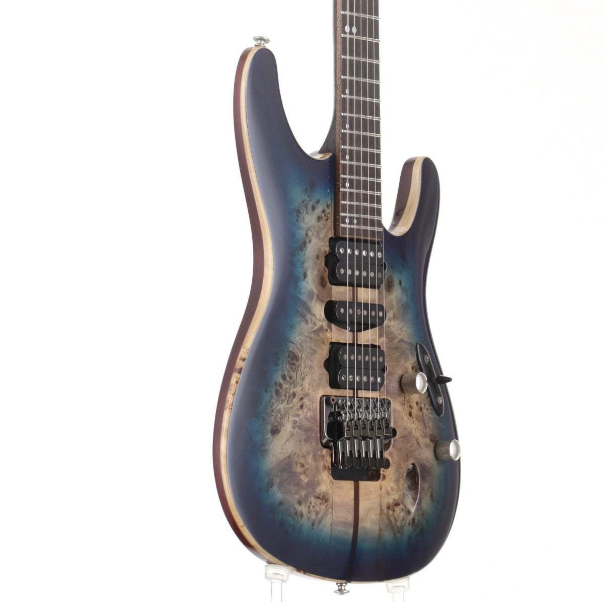 Ibanez Premium S1070PBZ CLB Cerulean Blue Burst 2018 3.32kg S N:180623371