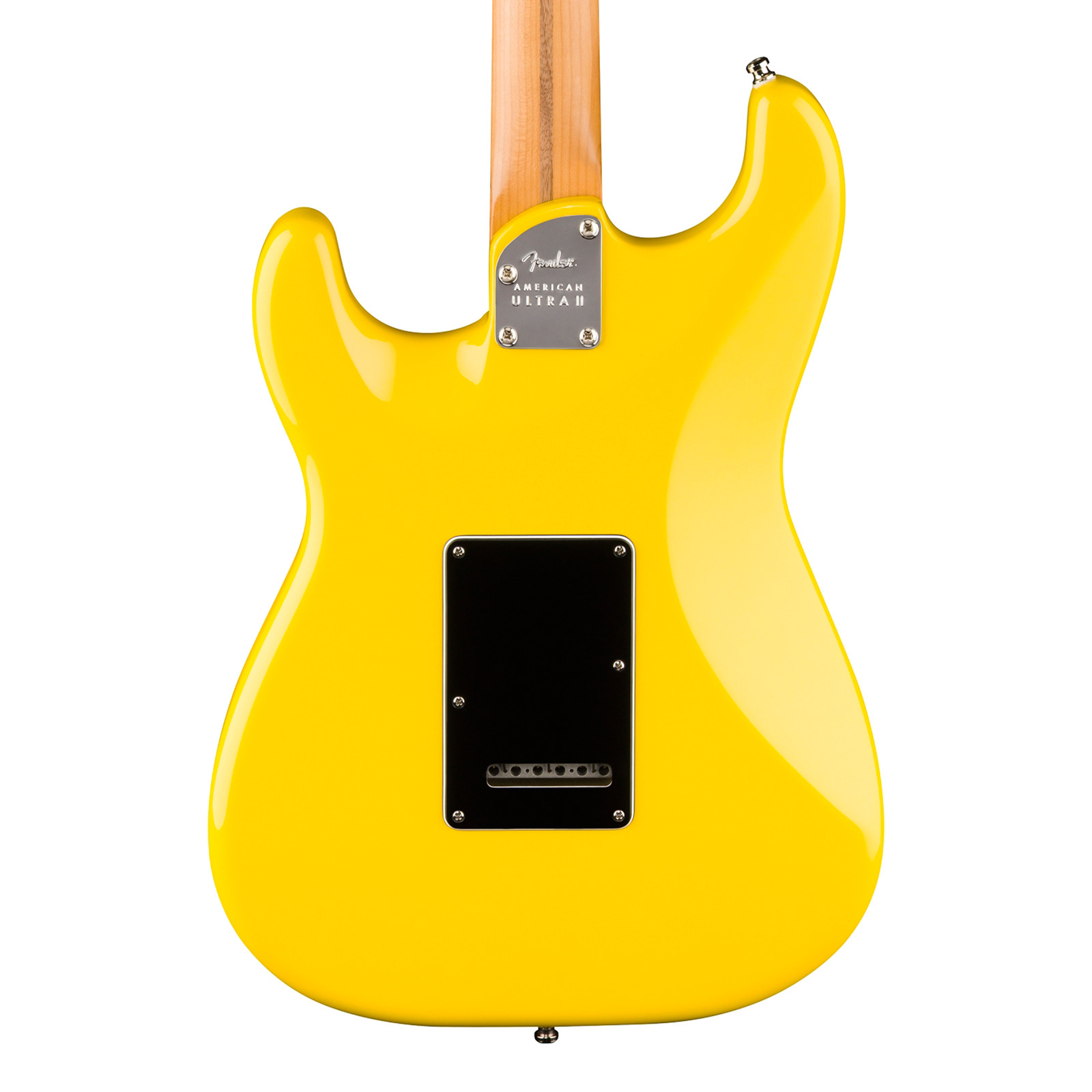 Used Fender American Ultra II Stratocaster HSS Electric Guitar – Graffiti Yellow