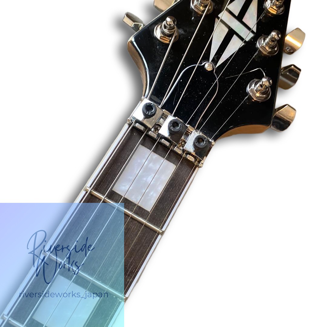 No Brand Bullseye Flying V Guitar Zakk Wylde Component