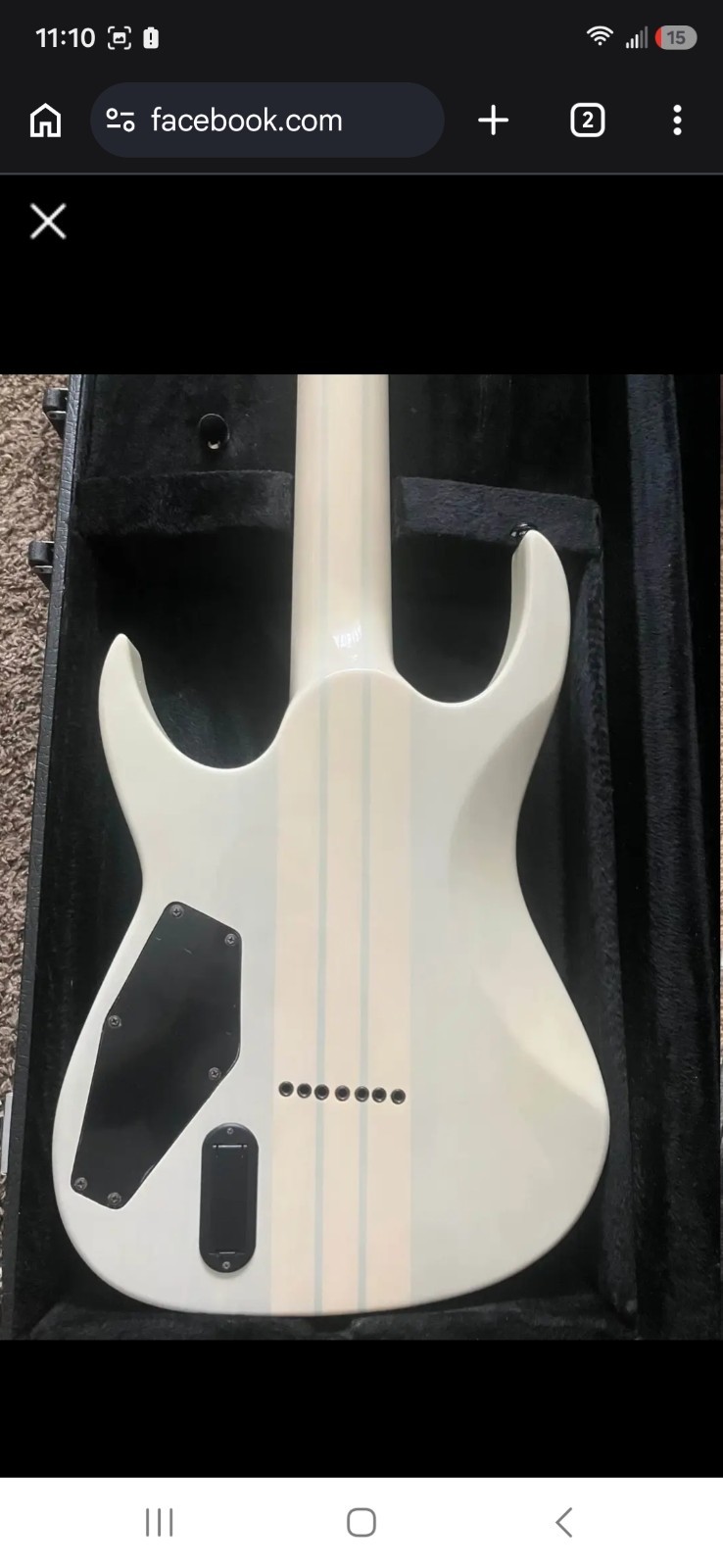 7 String Electric Guitar – Agile Septor Elite 727 with Hard Case