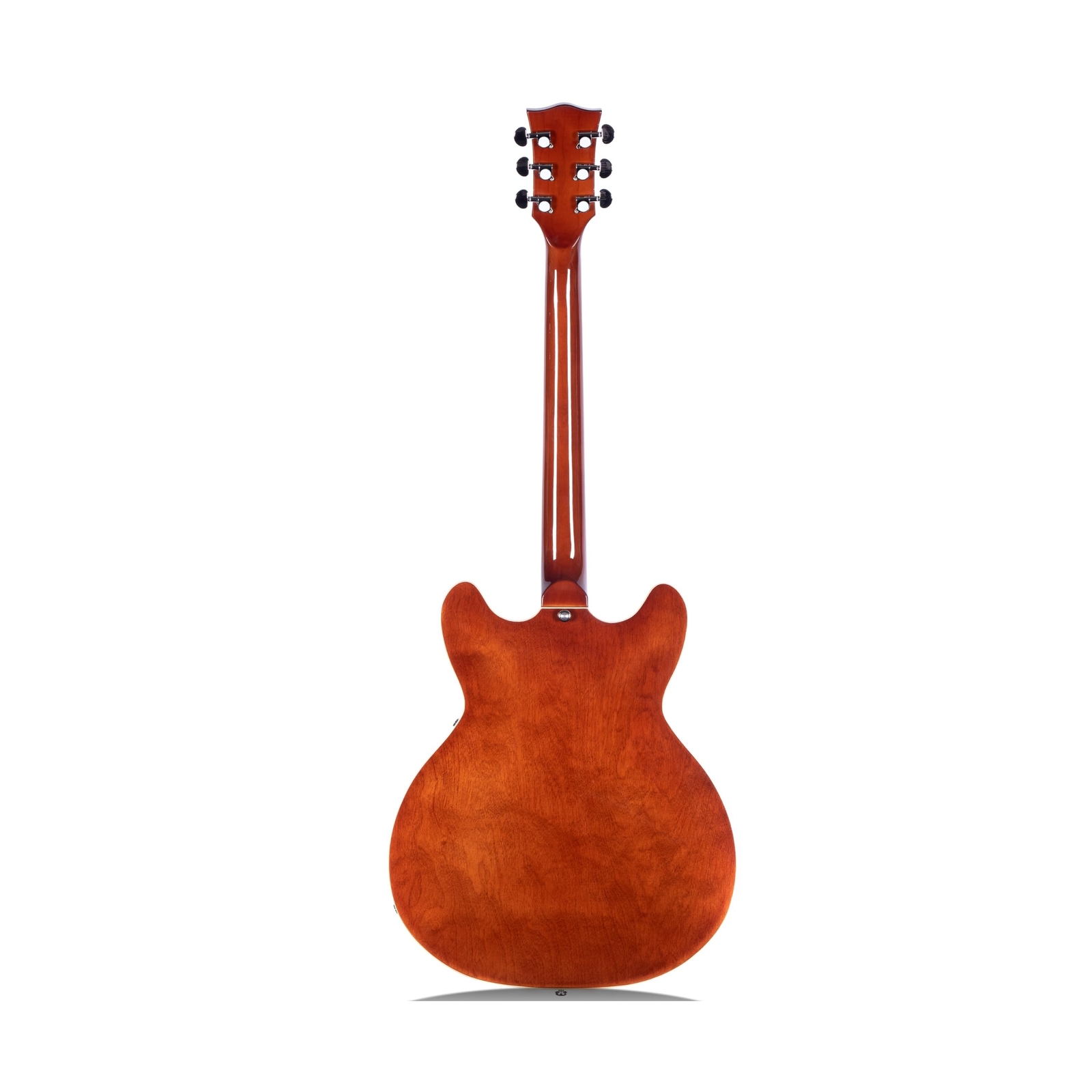 Semi-Hollow Body Electric Guitar RD-100 Jazz Guitar with F-Hole,Maple neck,hu…