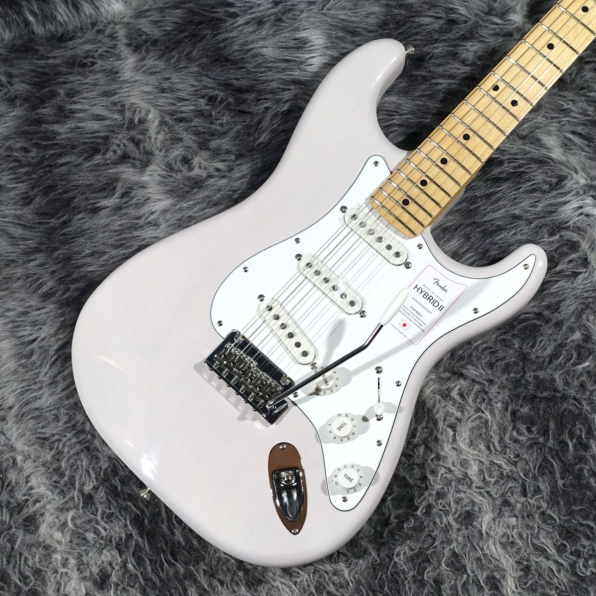 Electric Guitar Fender Hybrid II Stratocaster US Blonde Made in Japan