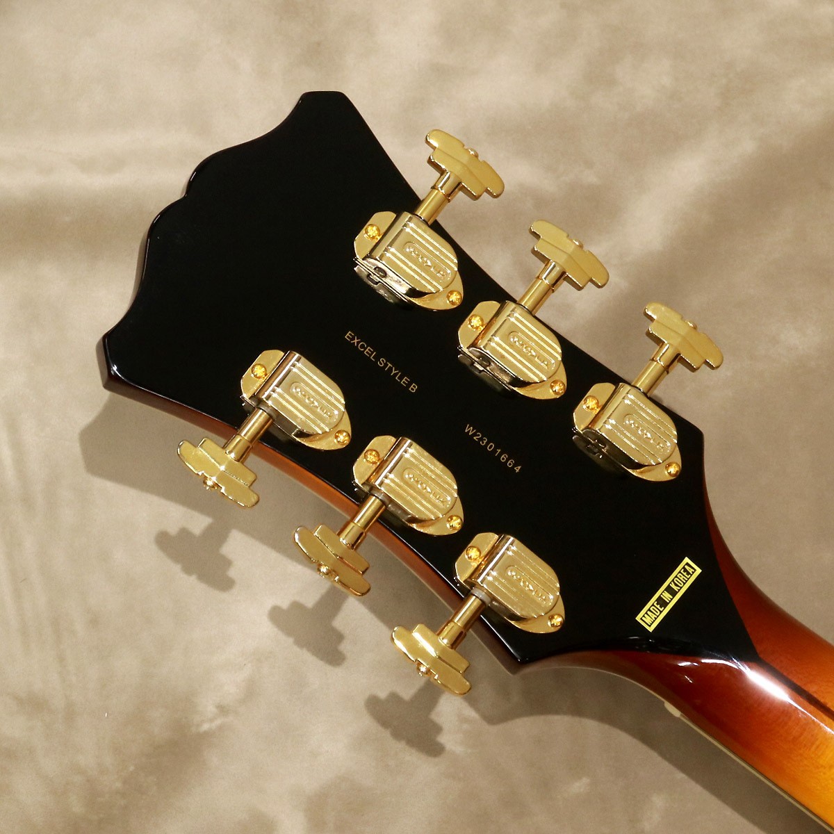 D’Angelico Excel Style B, Dark Iced Tea Burst New Electric Guitar