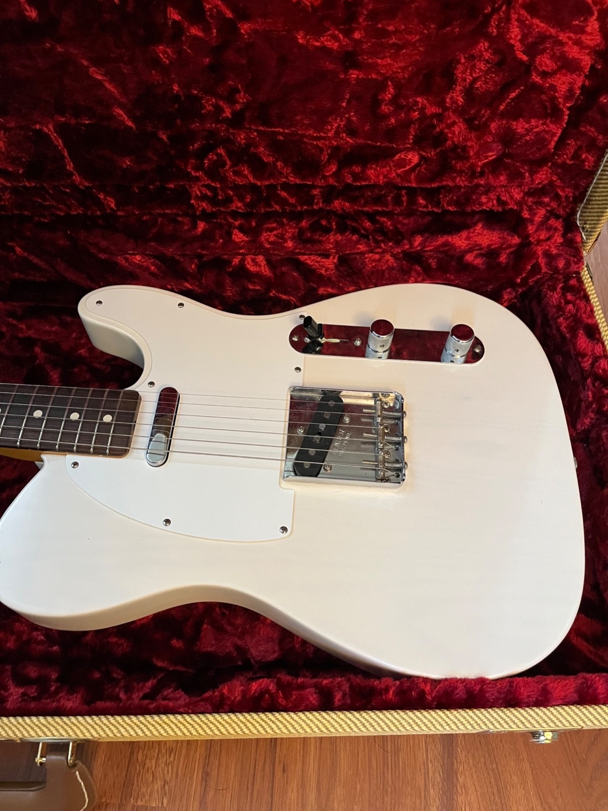 Fender USA Telecaster, Jimmy Page model, White, w/ OHSC, candy. PRICED TO SELL!!