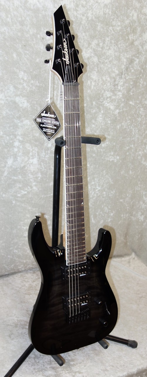 PRE-ORDER! Jackson JS Series Dinky Arch Top JS22Q-7 DKA HT black burst