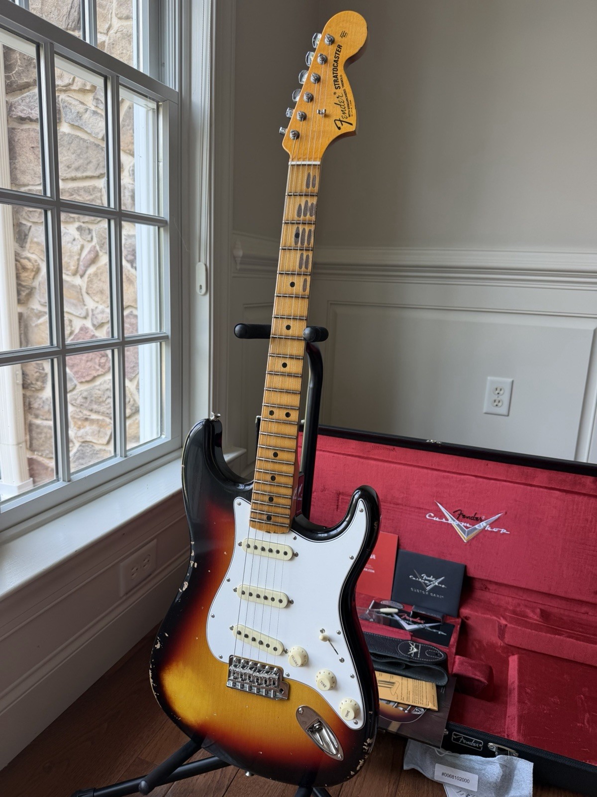 2025 Fender Custom Shop ‘68 Stratocaster Limited Edition F22 Relic Sunburst