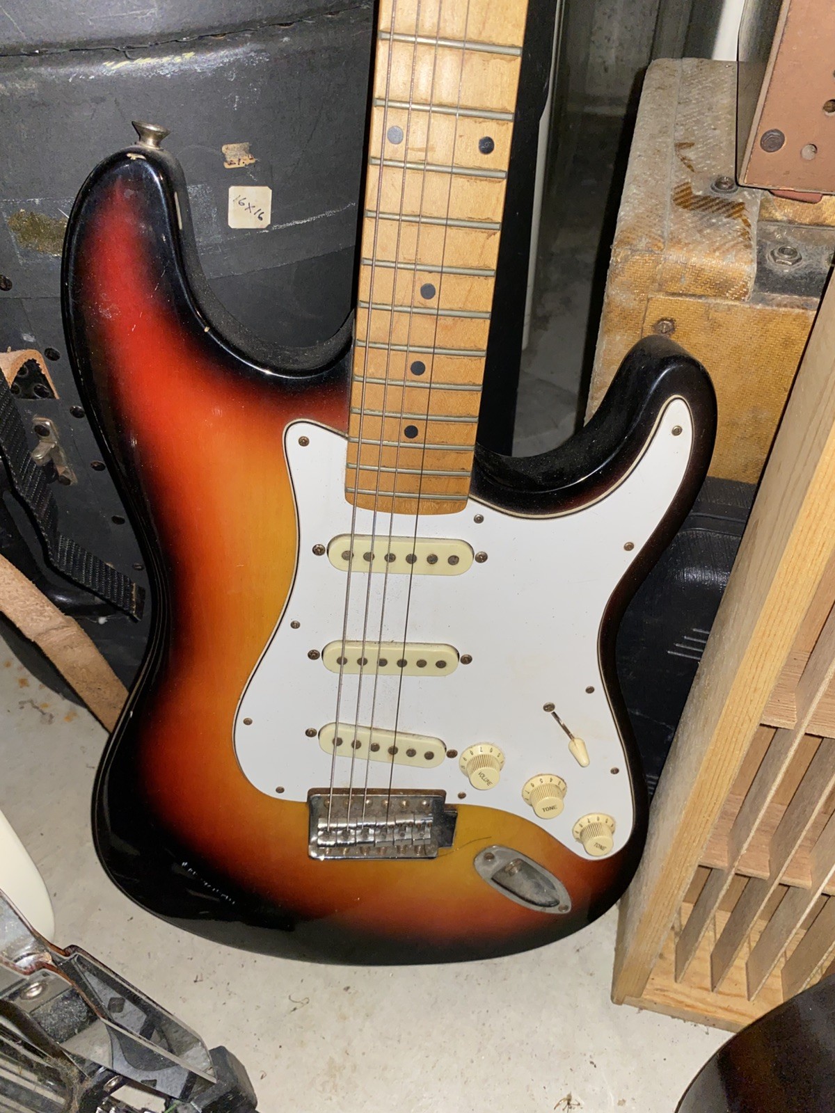 1990’s Harmony H80T Stratocaster Style Electric Guitar