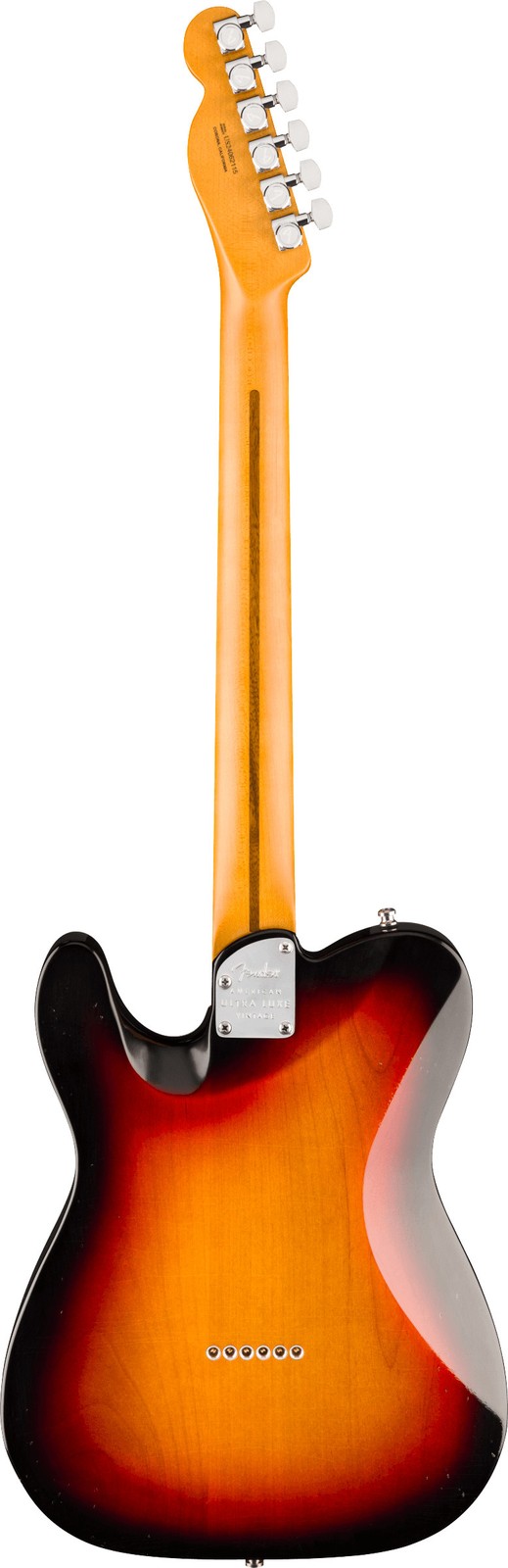 Fender American Ultra Luxe Vintage ’60s Tele Custom, Rosewood, 3-Color Sunburst